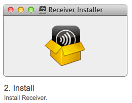 Install Receiver